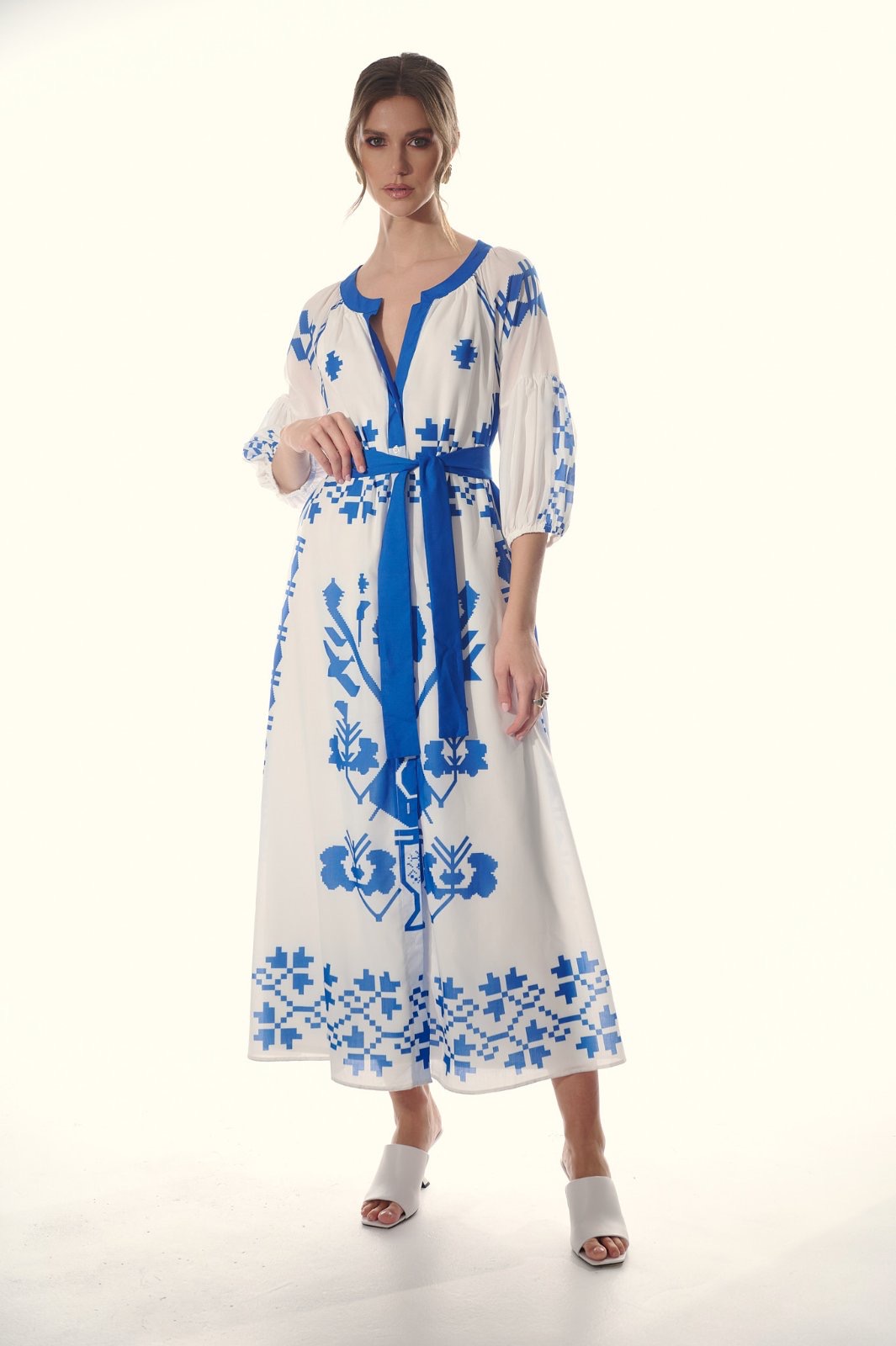 Mediterranean Long Dress - EIRIANNA the brand - My Precious Shop