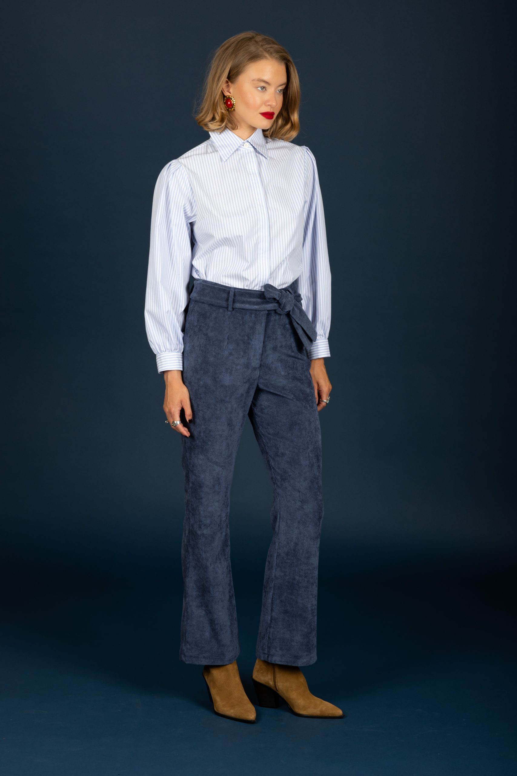 Morris pants (Blue) - Chaton - My Precious Shop